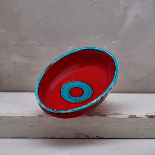 Red Circle Soap holder